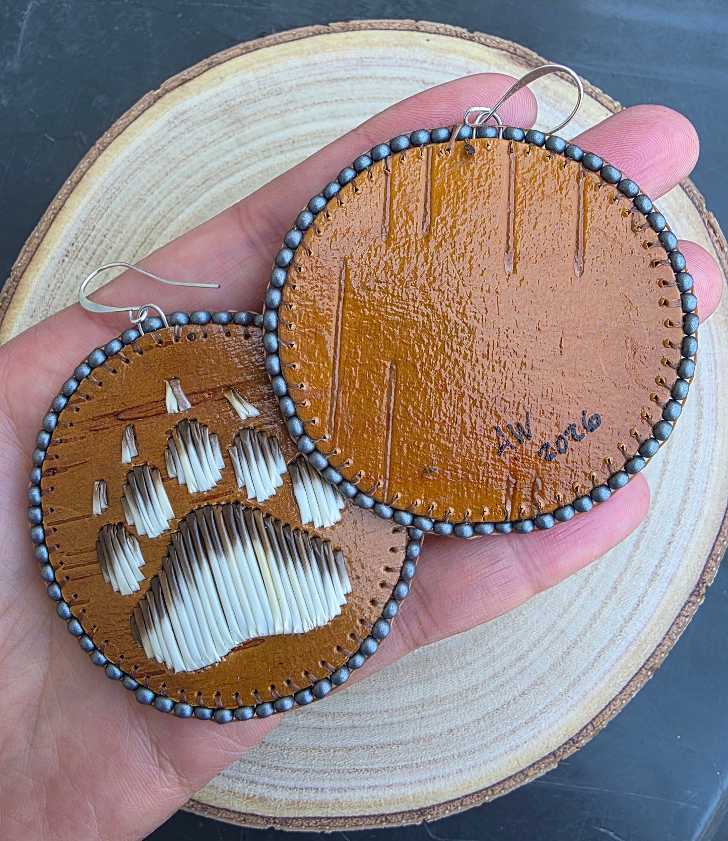 Quillwork Earrings