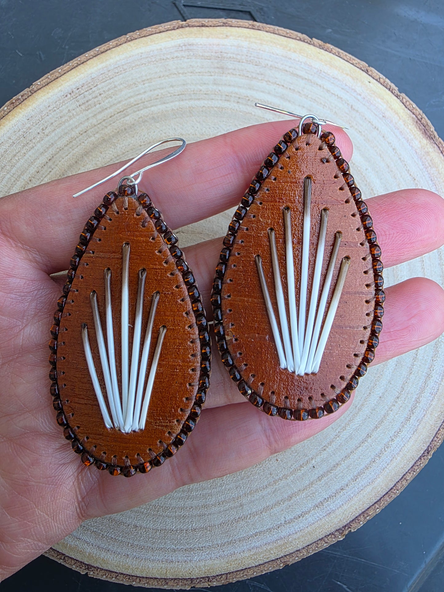 Quillwork Earrings