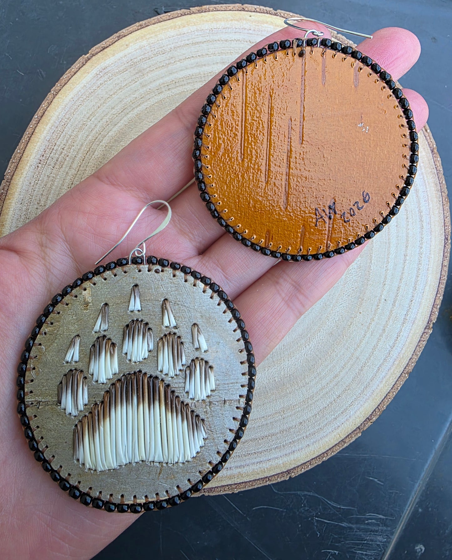 Quillwork Earrings