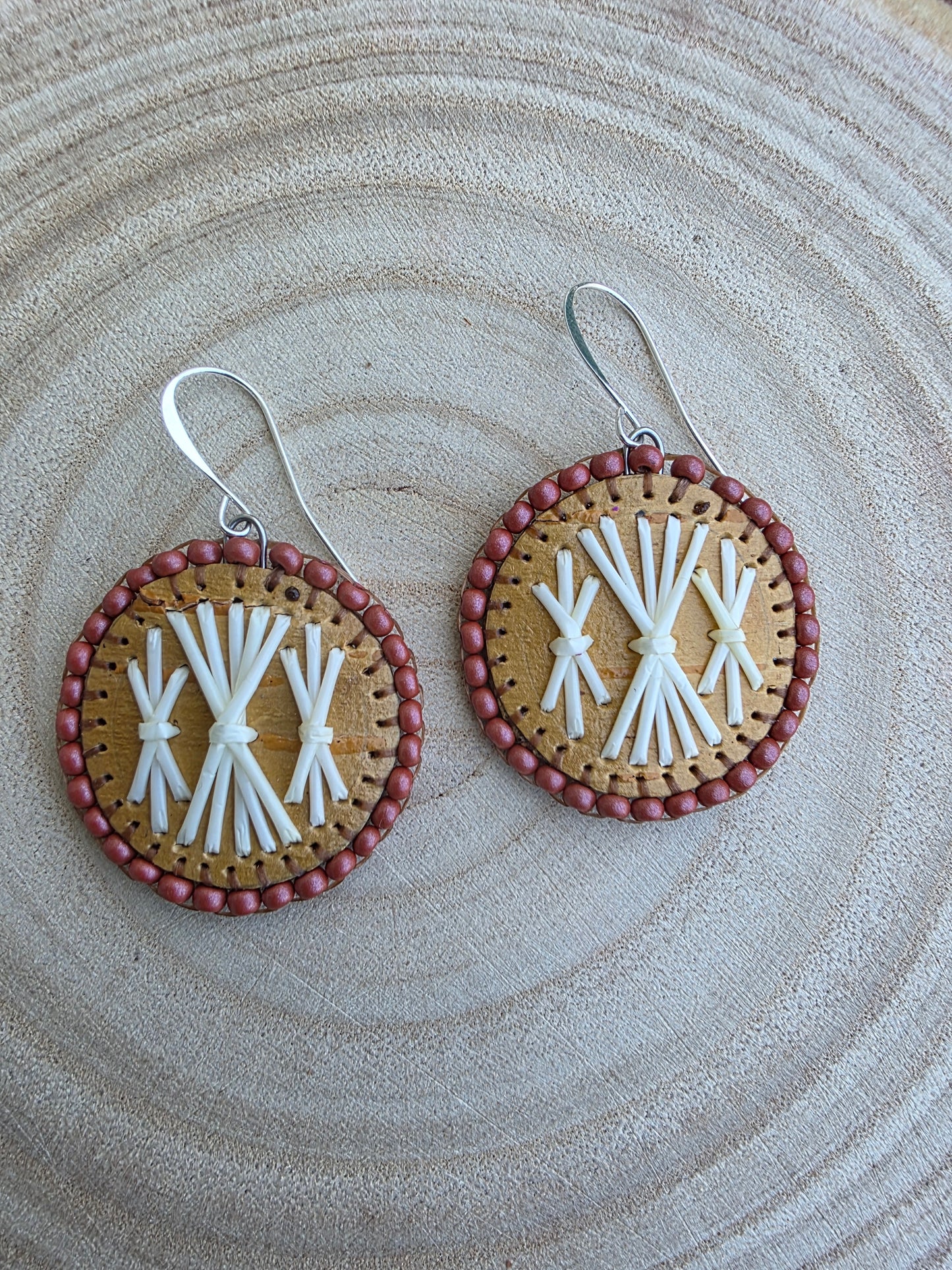 Quillwork Earrings
