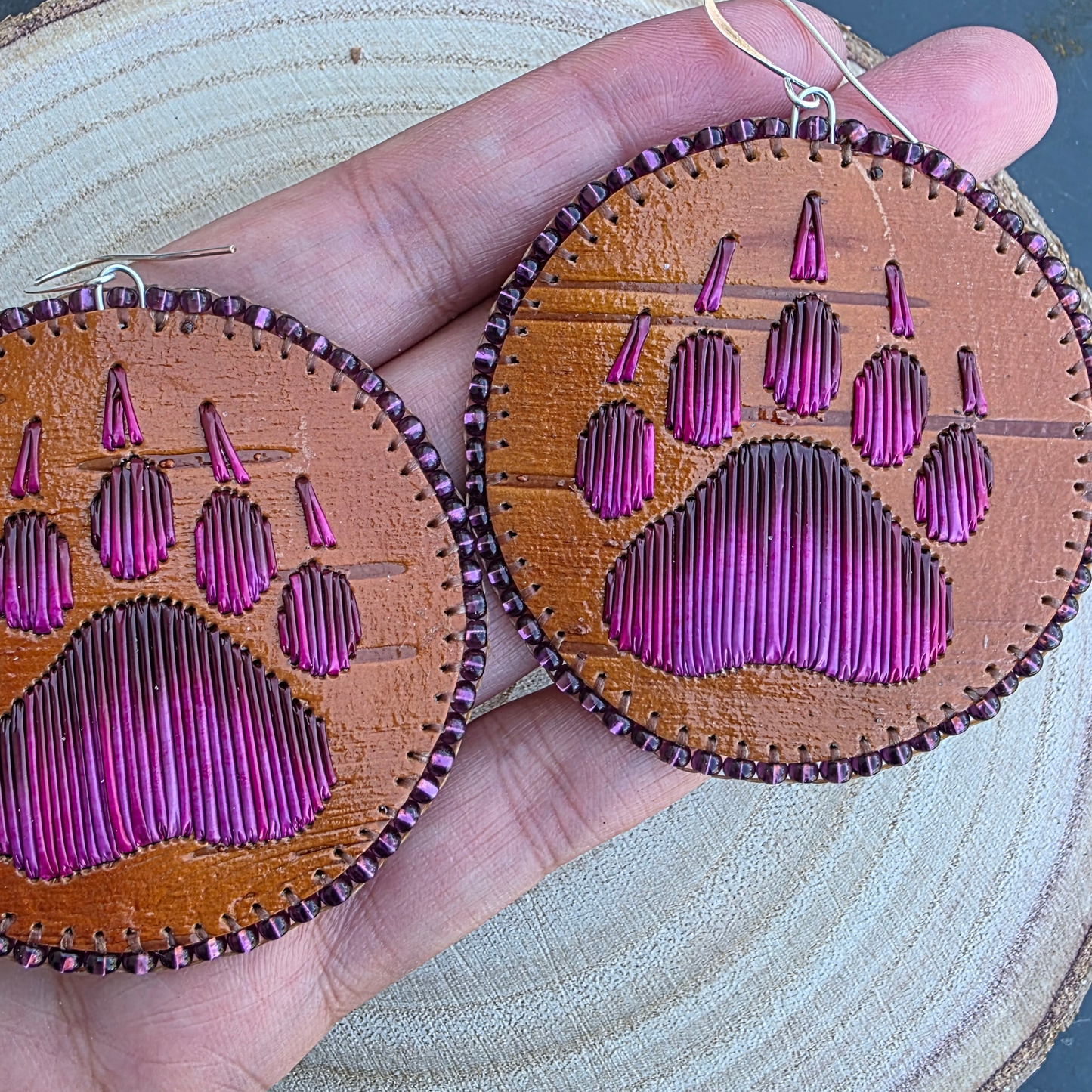 Quillwork Earrings