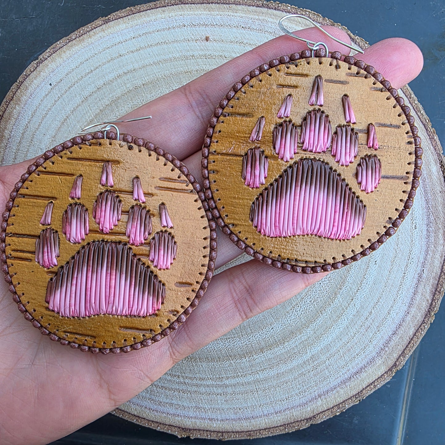 Quillwork Earrings