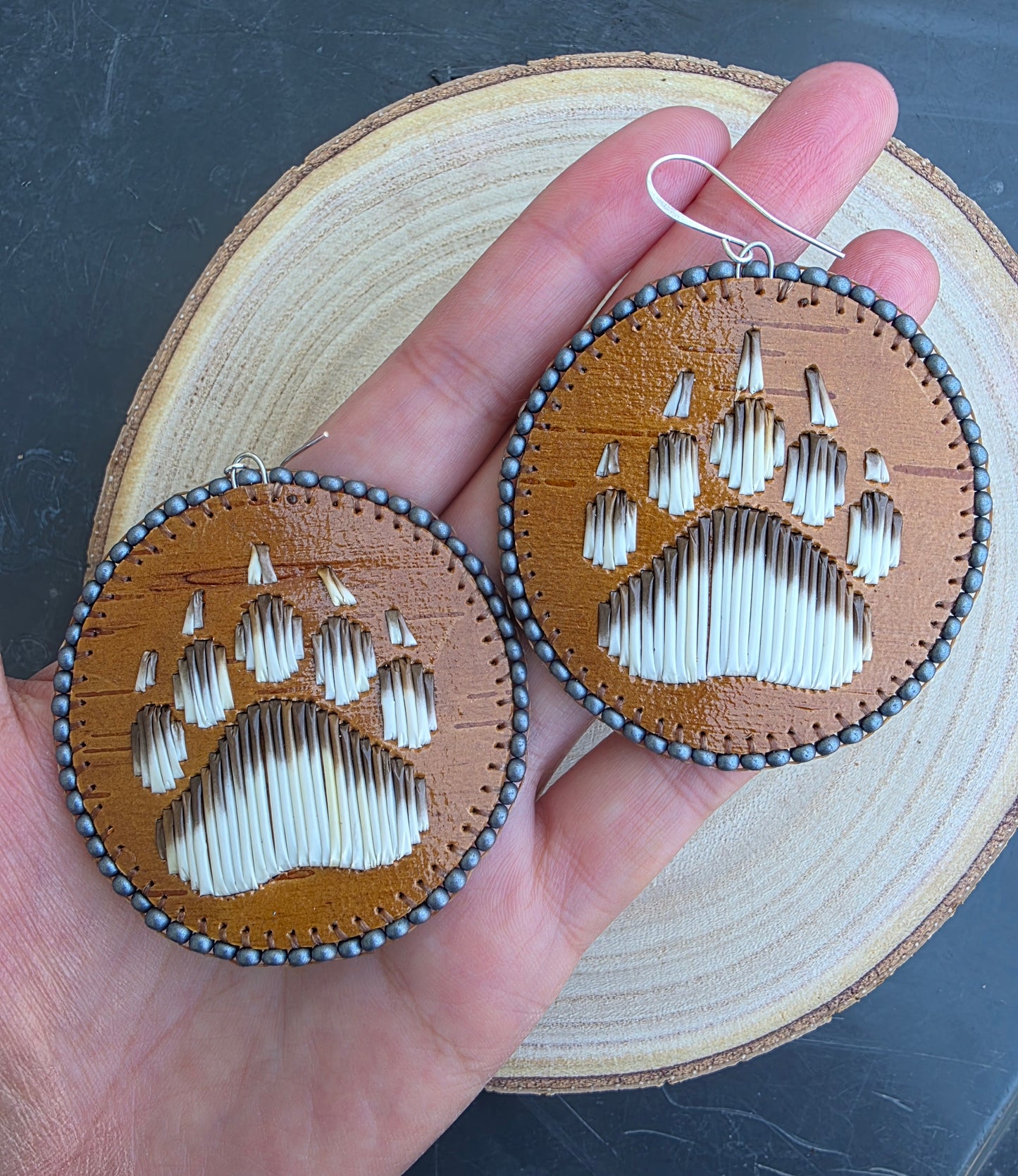 Quillwork Earrings