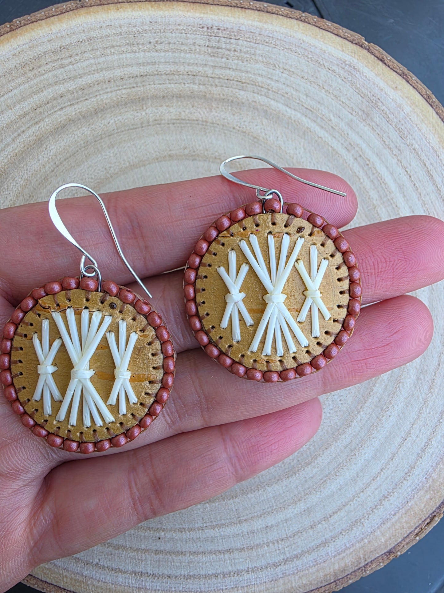Quillwork Earrings