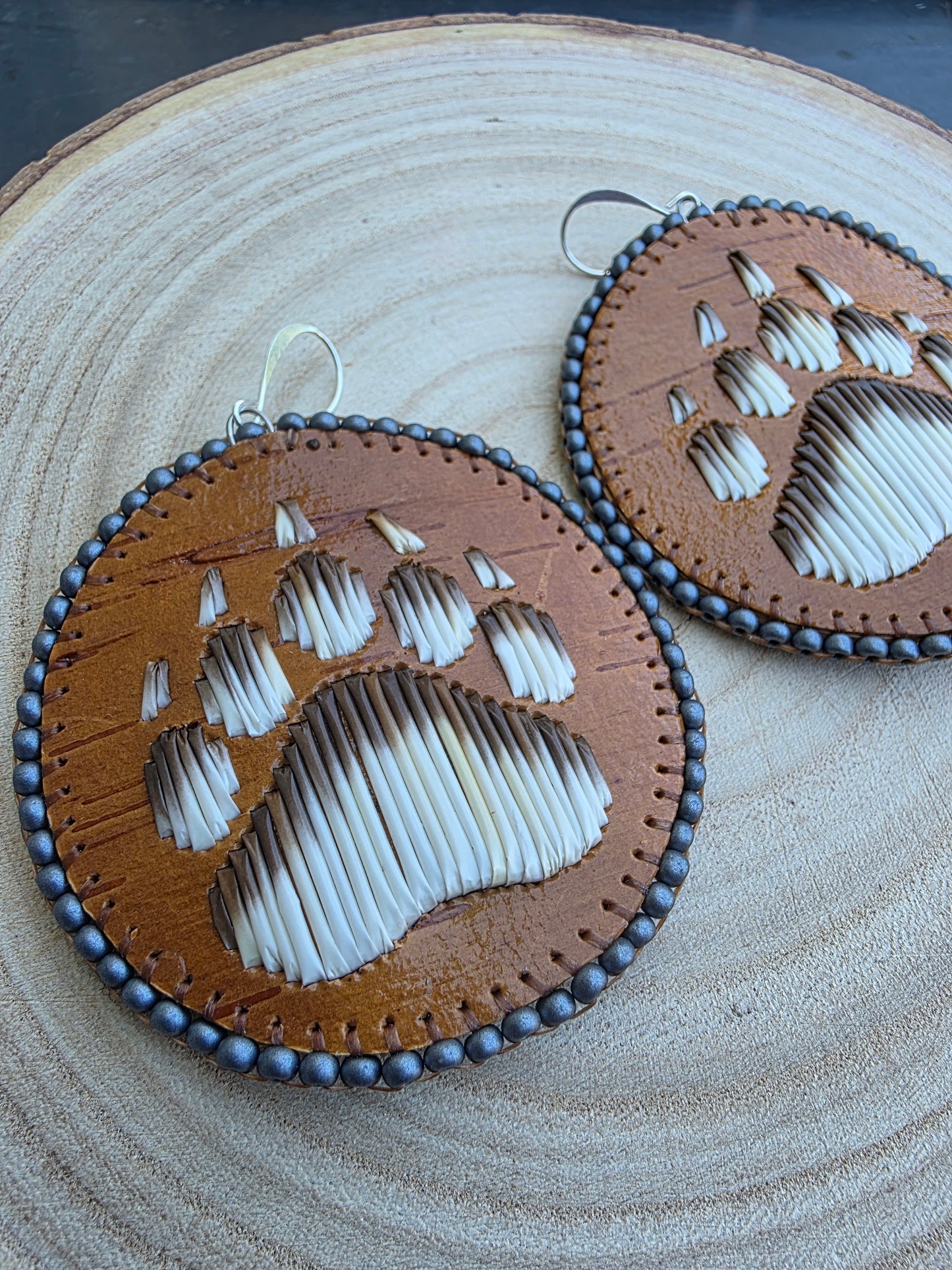 Quillwork Earrings