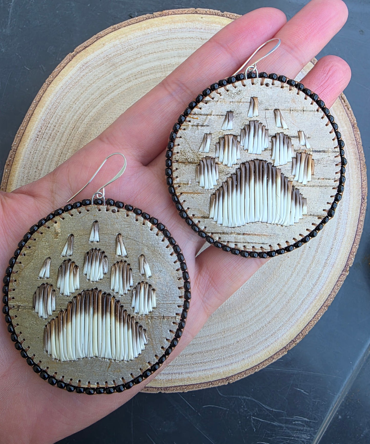 Quillwork Earrings
