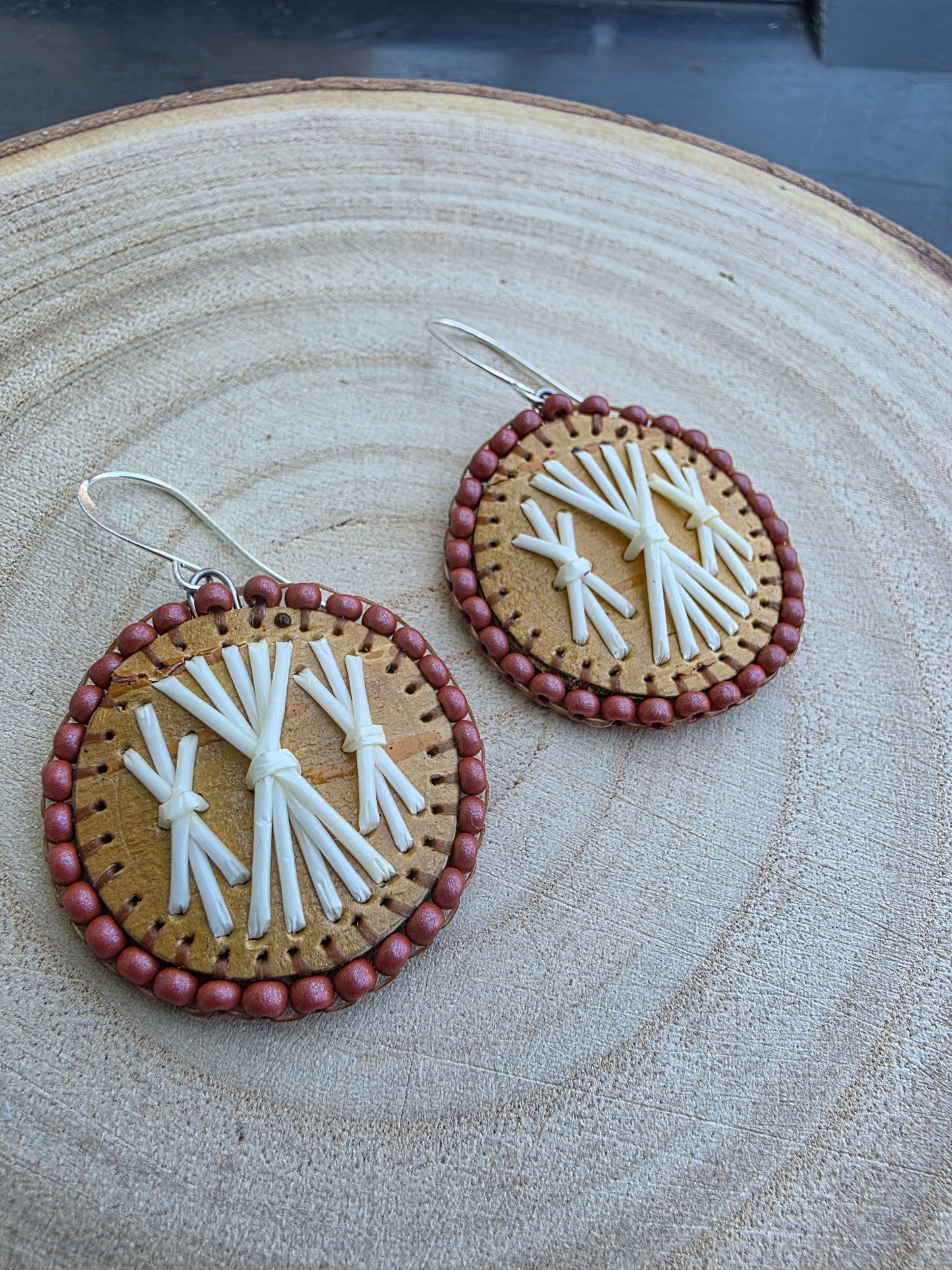 Quillwork Earrings