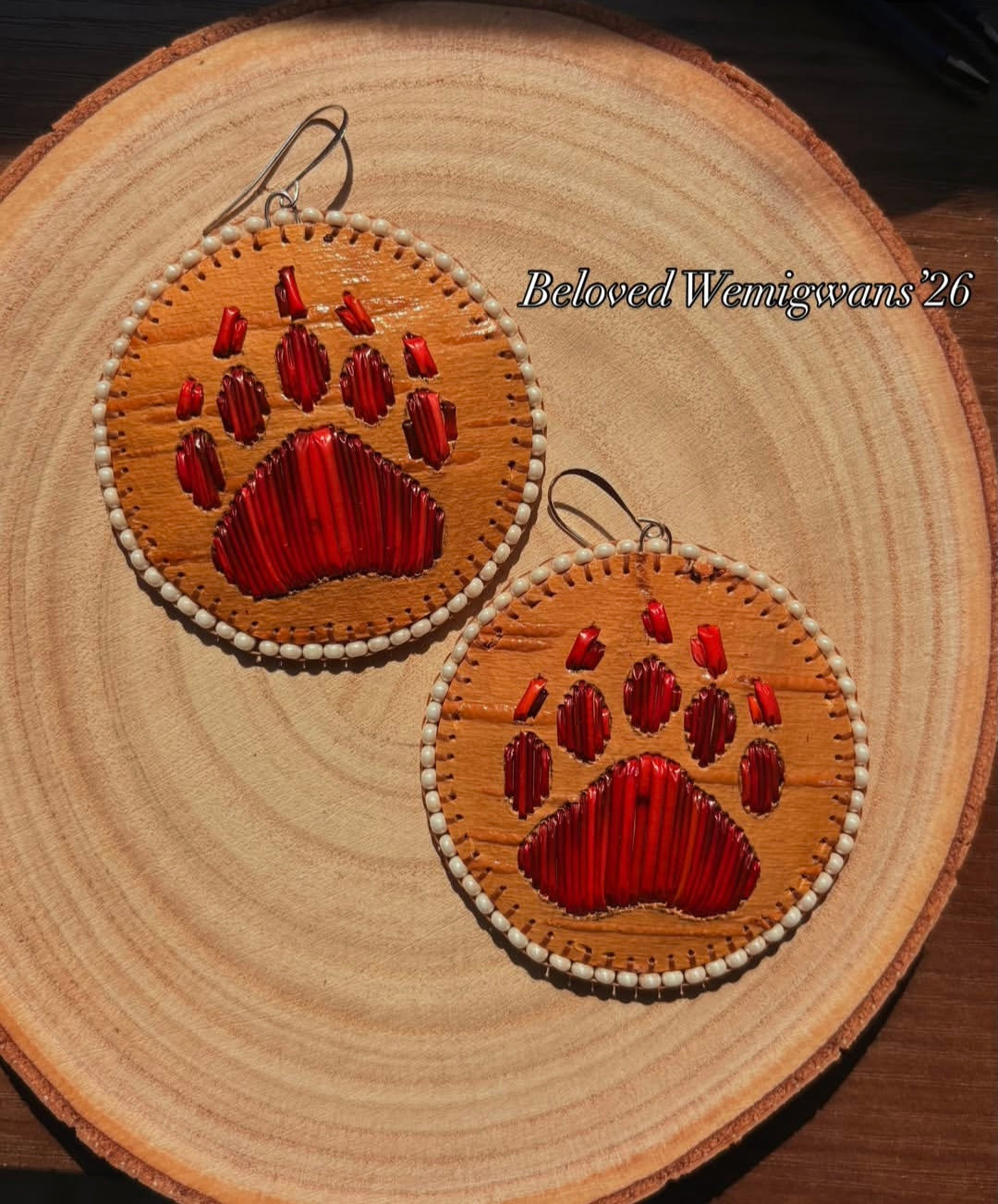 Quillwork Earrings