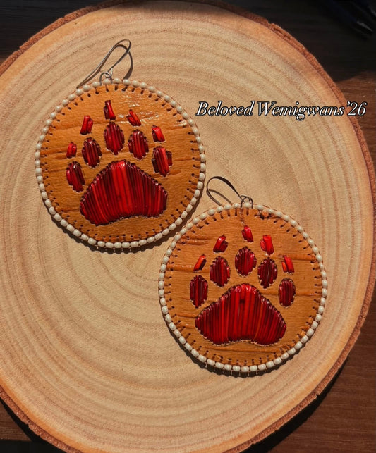 Quillwork Earrings